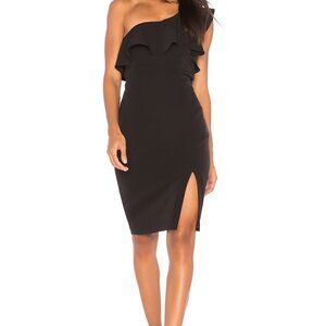 Bardot Black Ruffle Dress US 8/M - never worn w/ tags